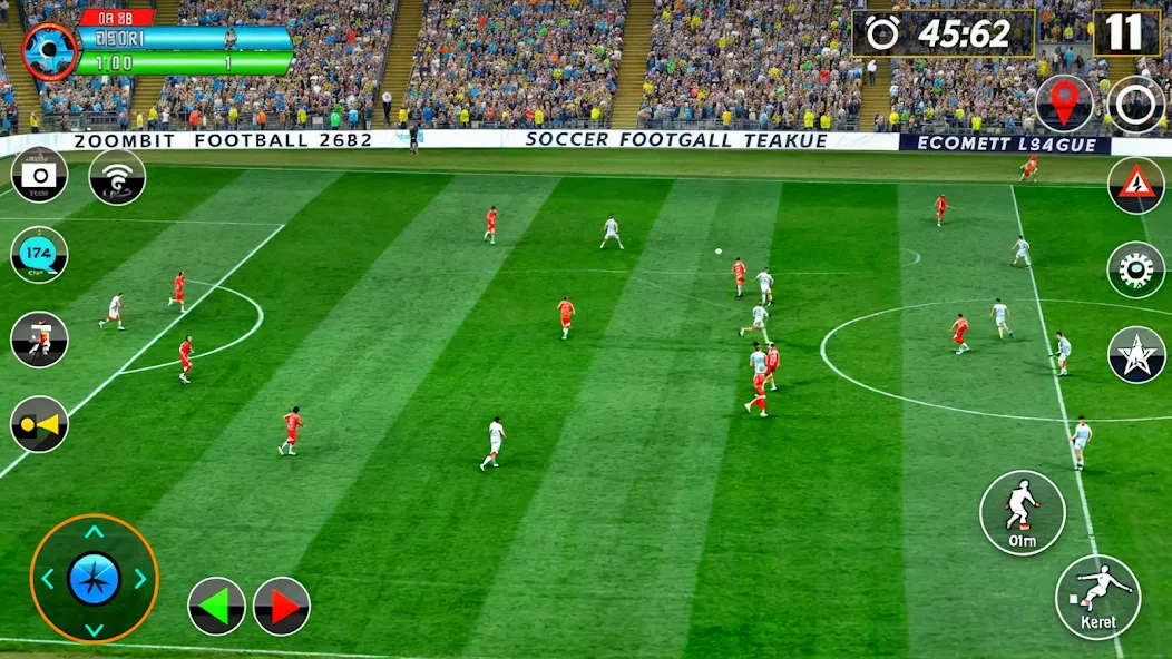 Soccer Games Football 2022  [МОД Много монет] Screenshot 4