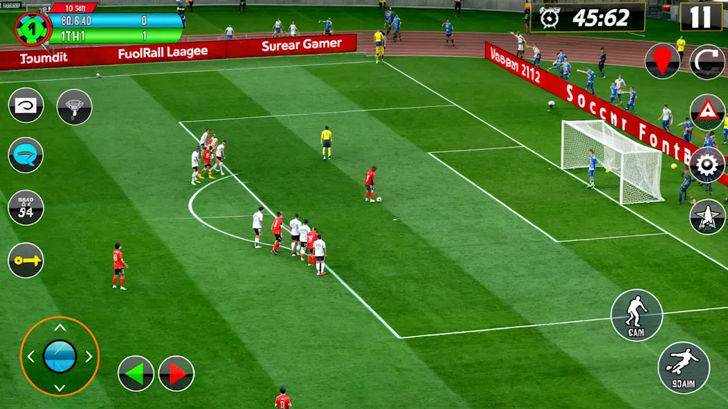 Soccer Games Football 2022  [МОД Много монет] Screenshot 5