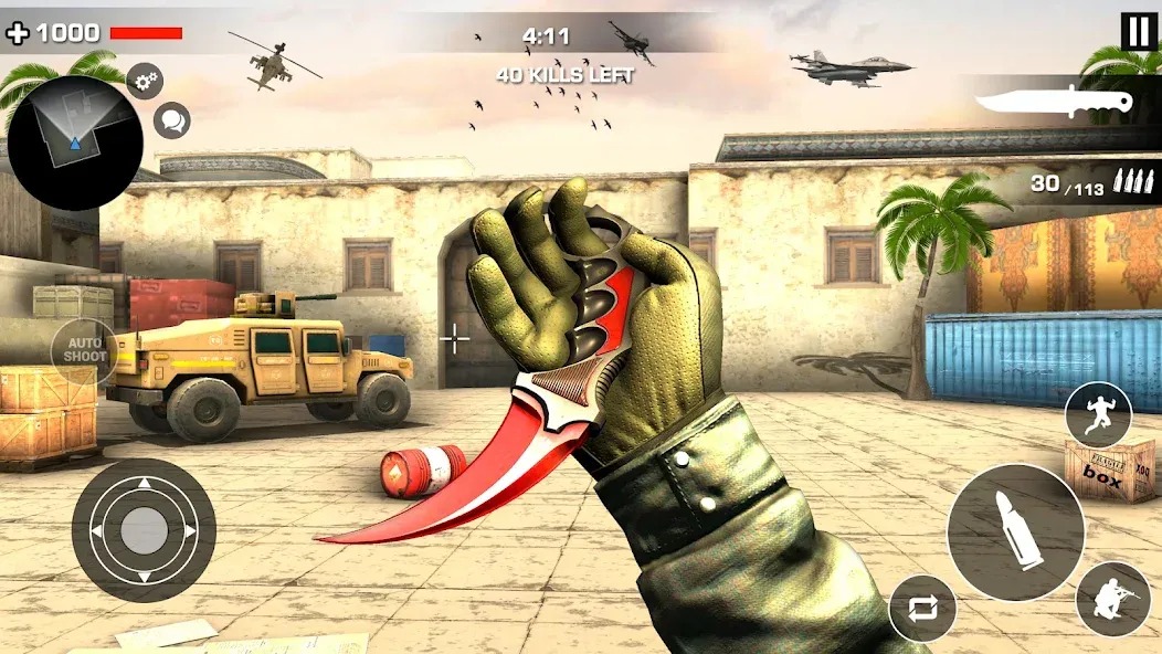 Cover Strike Ops FPS Gun Games  [МОД Все открыто] Screenshot 1