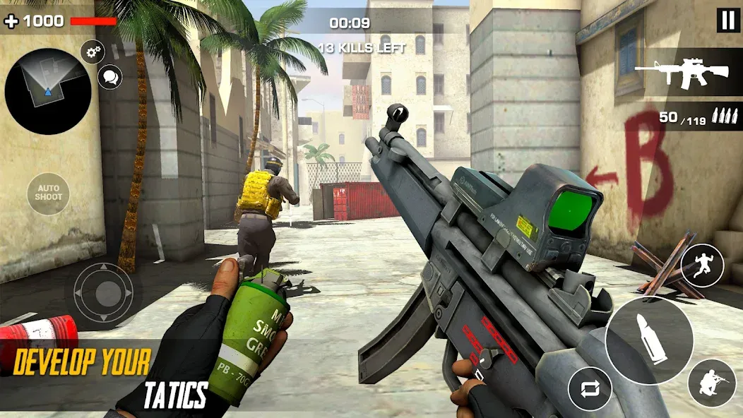 Cover Strike Ops FPS Gun Games  [МОД Все открыто] Screenshot 4
