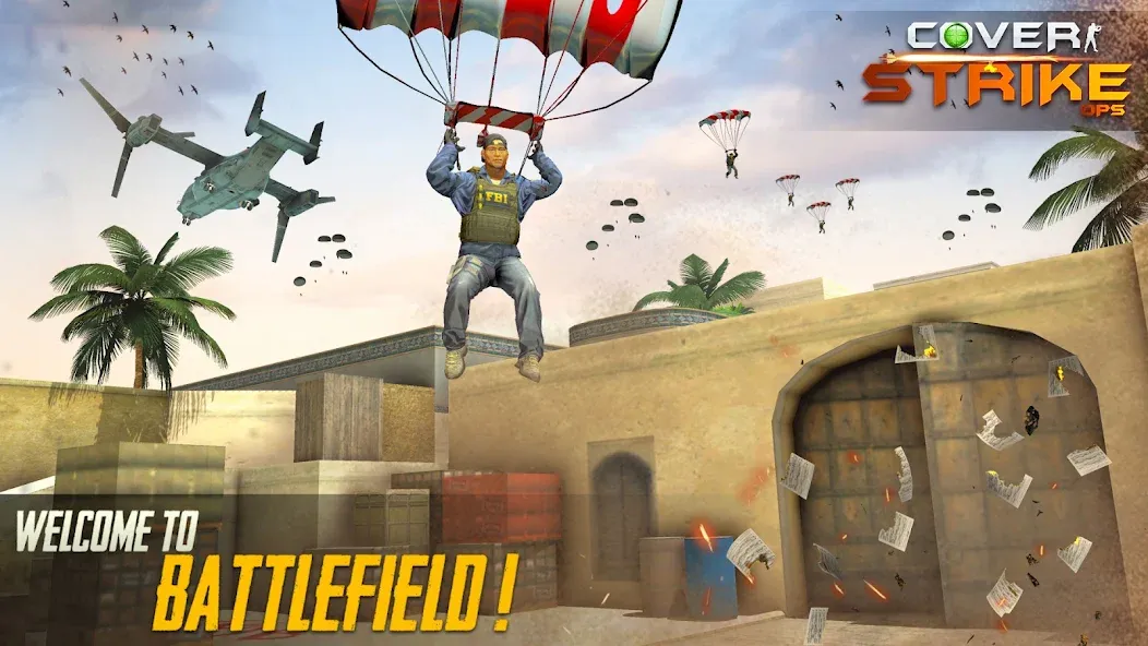 Cover Strike Ops FPS Gun Games  [МОД Все открыто] Screenshot 5