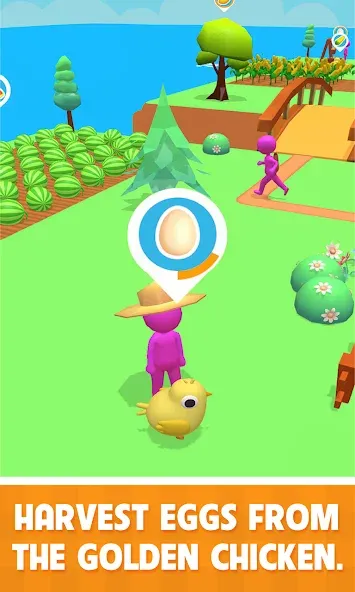 Family Farm Land 3D (Фарм Фэмили 3Д)  [МОД Меню] Screenshot 3