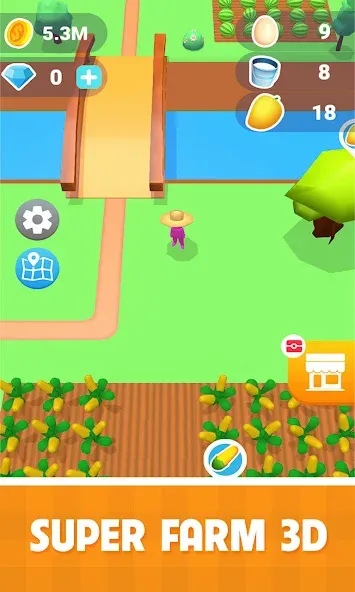 Family Farm Land 3D (Фарм Фэмили 3Д)  [МОД Меню] Screenshot 5