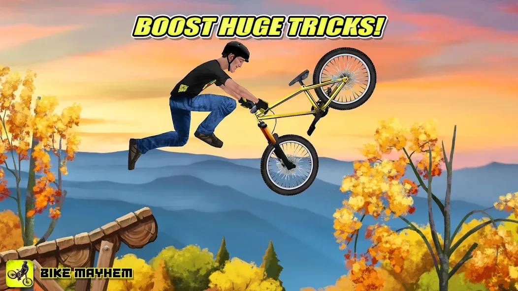 Bike Mayhem Free (Байк Мейхем Фри)  [МОД Меню] Screenshot 2