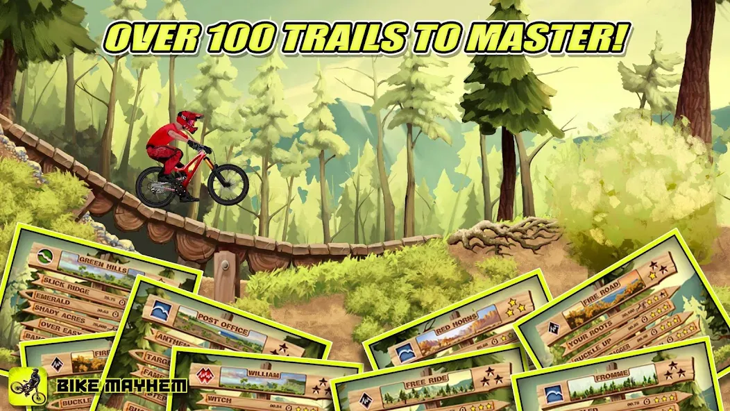 Bike Mayhem Free (Байк Мейхем Фри)  [МОД Меню] Screenshot 4