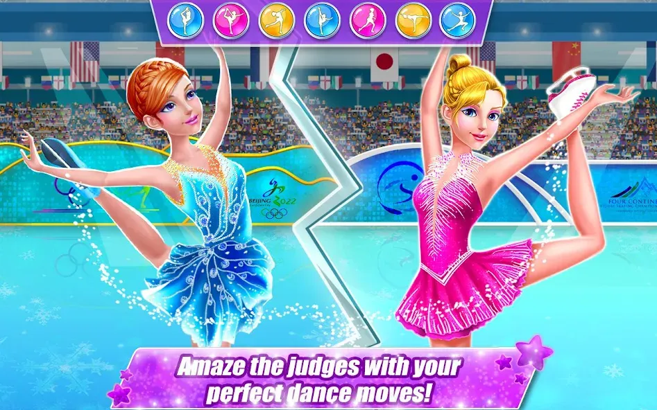 Ice Skating Superstar - Perfec  [МОД Unlocked] Screenshot 5
