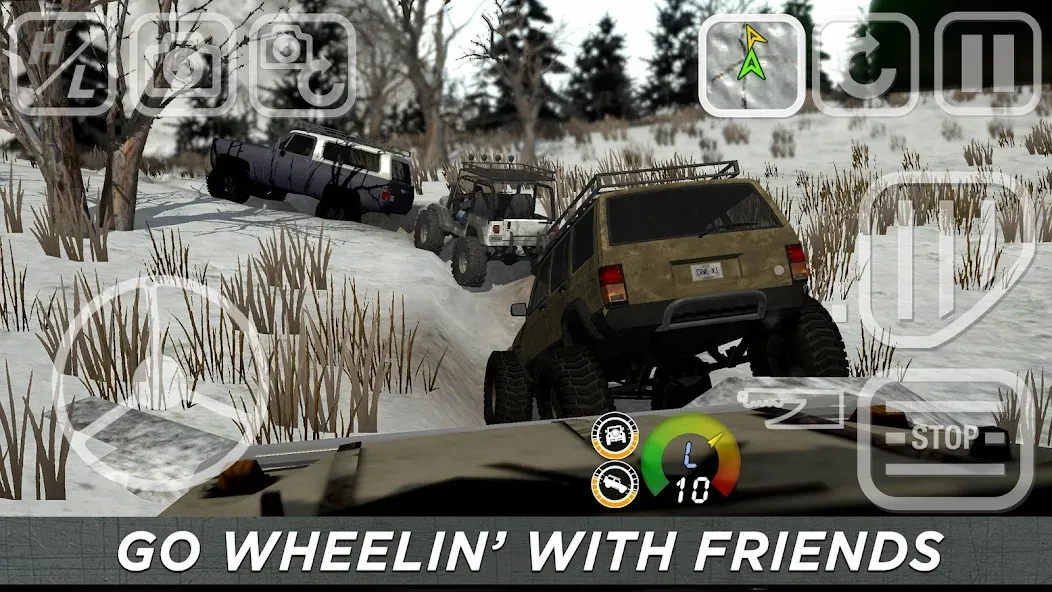 4x4 Mania: SUV Racing (х4 Мания)  [МОД Бесконечные деньги] Screenshot 3