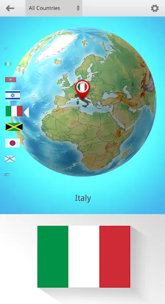 Flags On the Globe  [МОД Бесконечные монеты] Screenshot 4