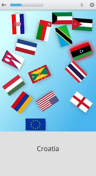 Flags On the Globe  [МОД Бесконечные монеты] Screenshot 5