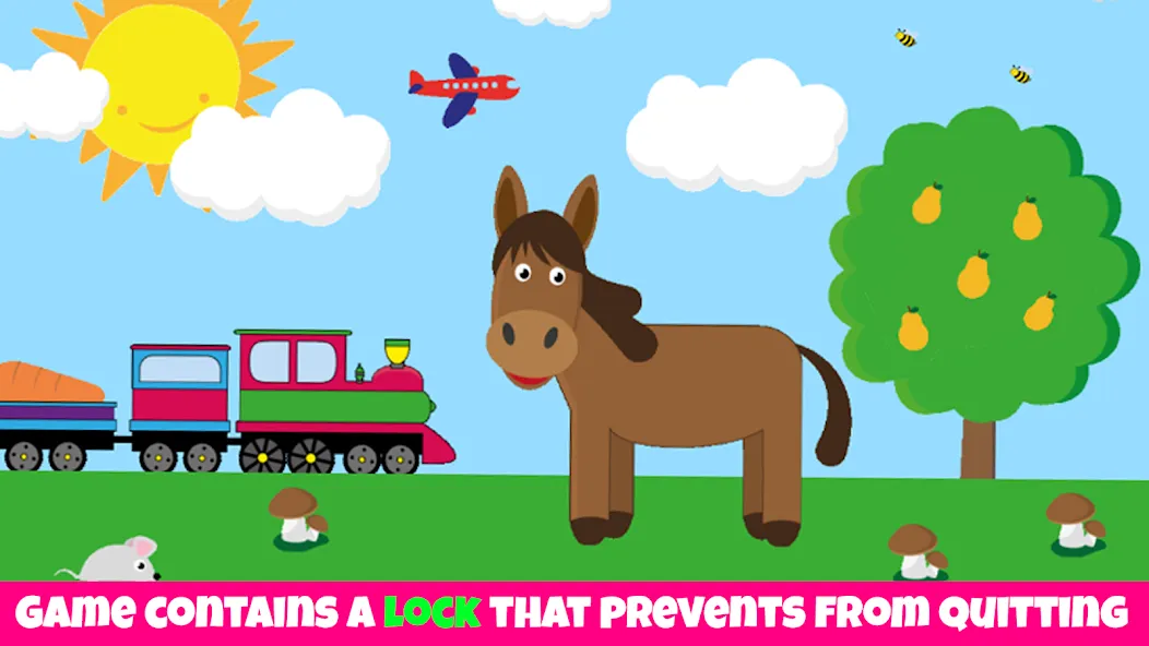 Animals, kids game from 1 year  [МОД Много монет] Screenshot 2