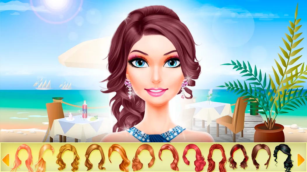 Makeup games makeover dress up  [МОД Меню] Screenshot 4