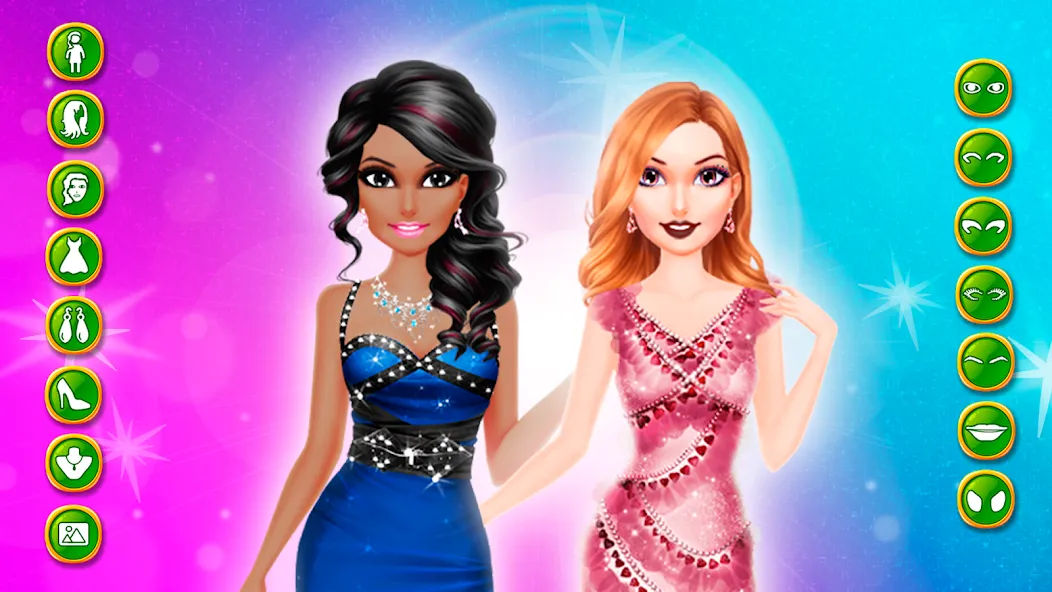 Makeup games makeover dress up  [МОД Меню] Screenshot 5