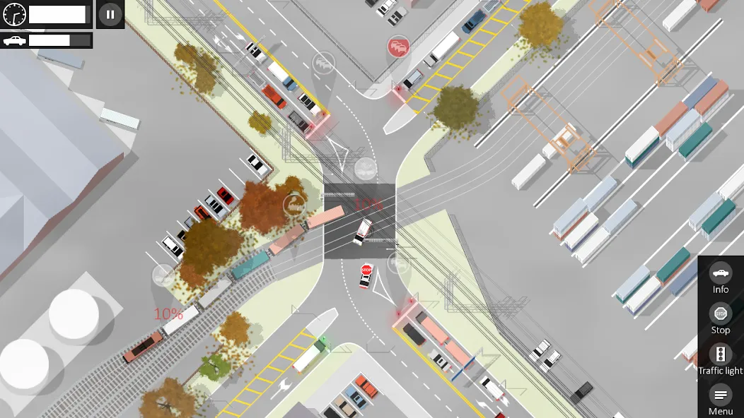 Intersection Controller (Интерсекшн контроллер)  [МОД Много денег] Screenshot 1