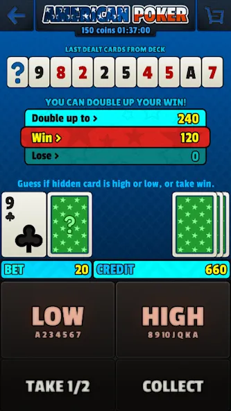 American Poker 90's Casino  [МОД Unlimited Money] Screenshot 4