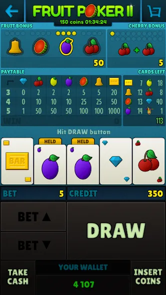 American Poker 90's Casino  [МОД Unlimited Money] Screenshot 5
