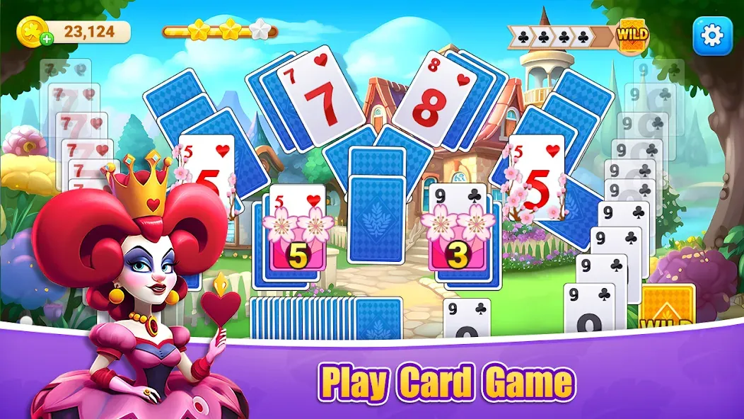 Solitaire Farm  [МОД Бесконечные монеты] Screenshot 2