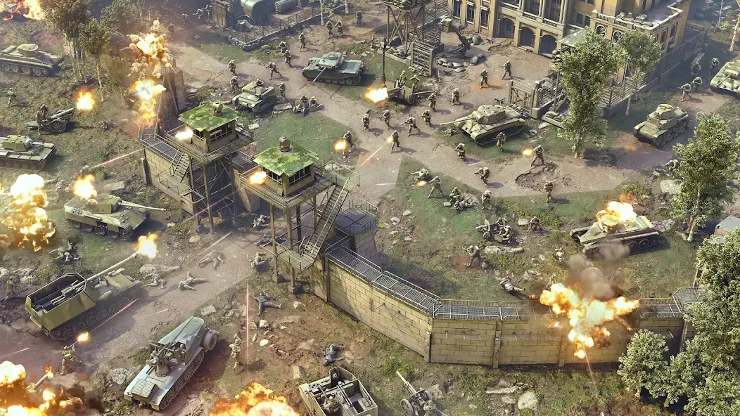 Heroes of Wars: WW2 Battles (2 (Хероэс оф Варс)  [МОД Menu] Screenshot 1